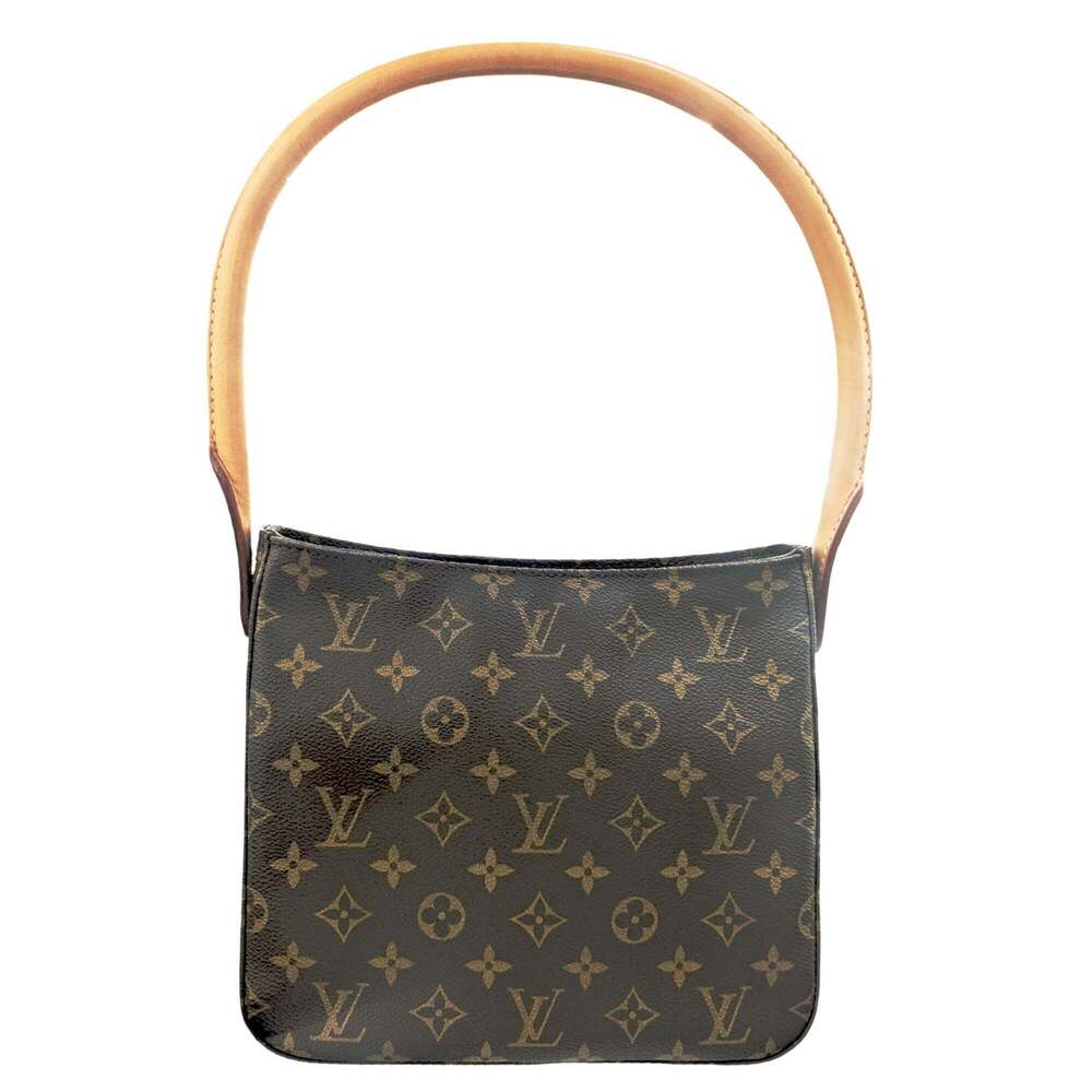 LOUIS VUITTON Brown Monogram Looping MM Shoulder Bag - Picture 4 of 16